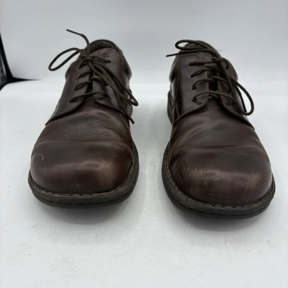 Footprints Birkenstock Dress Shoes‎ Mens Size 8.5 - 9 Dark Brown Leather Oxfords